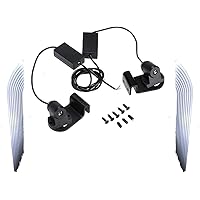 高品質 フローライト 天使の翼 手彫り ブラックスタンド付き Amazon | オートバイウィングライト, 装飾用アンビエントランプ